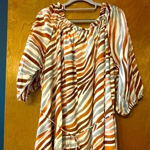 Ann Taylor Zebra Dress NWOT